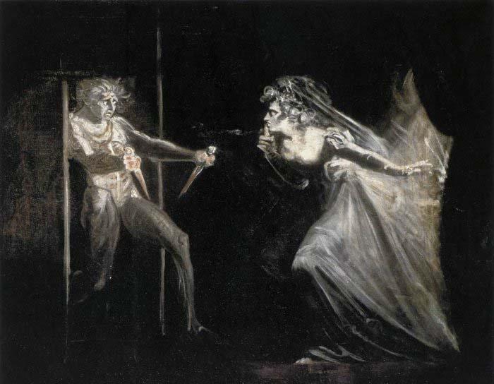 Johann Heinrich Fuseli Lady Macbeth with the Daggers Sweden oil painting art